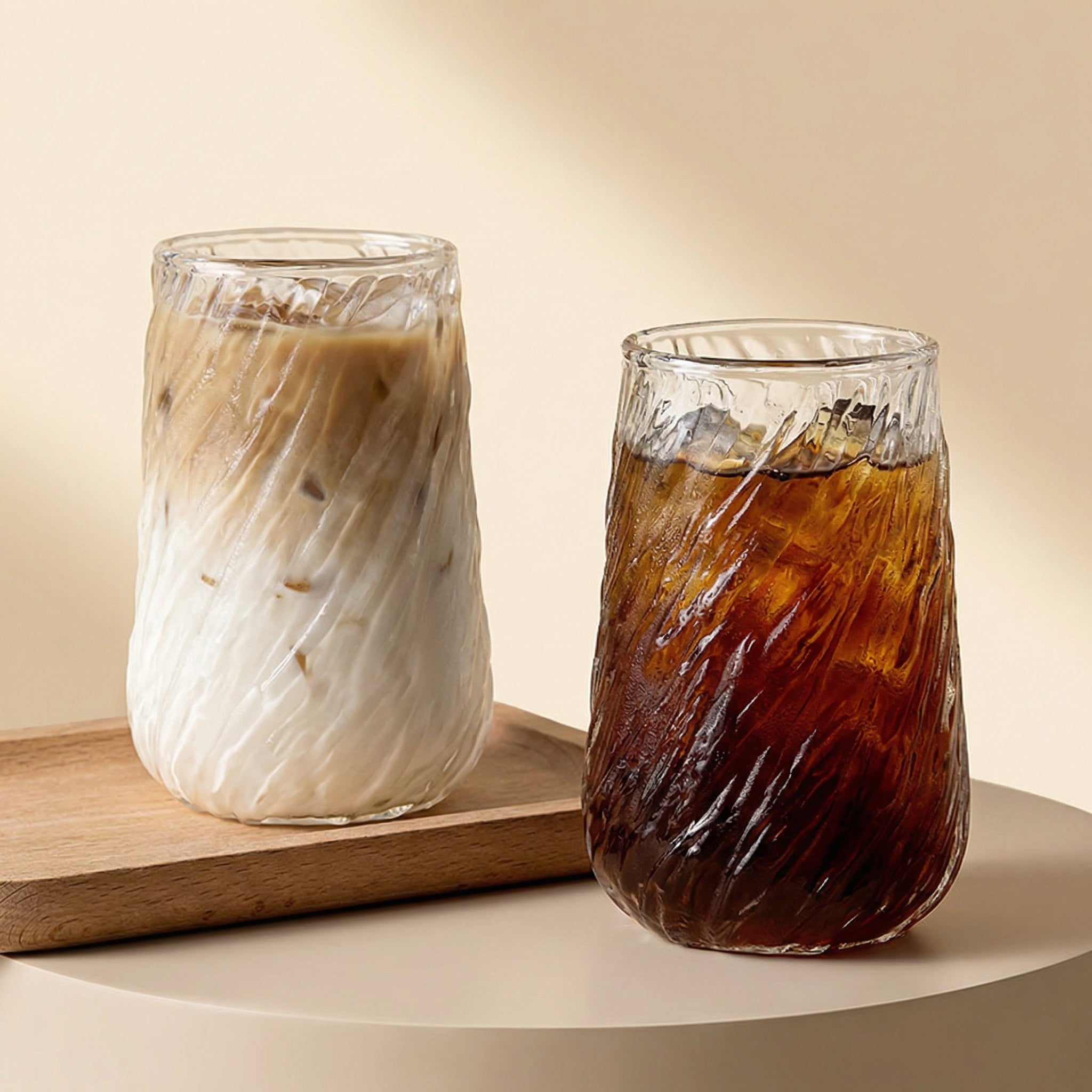 Swirl Glass Tumbler